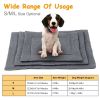 Dog Bed Mat Comfortable Fleece Pet Dog Crate Carpet Reversible Pad Joint Relief