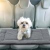 Dog Bed Mat Comfortable Fleece Pet Dog Crate Carpet Reversible Pad Joint Relief