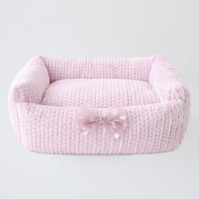 Dolce Dog Bed (Color Option: Rosewater)