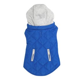 Weekender Dog Sweatshirt Hoodie (Size: X-Small, Color: Royal Blue)